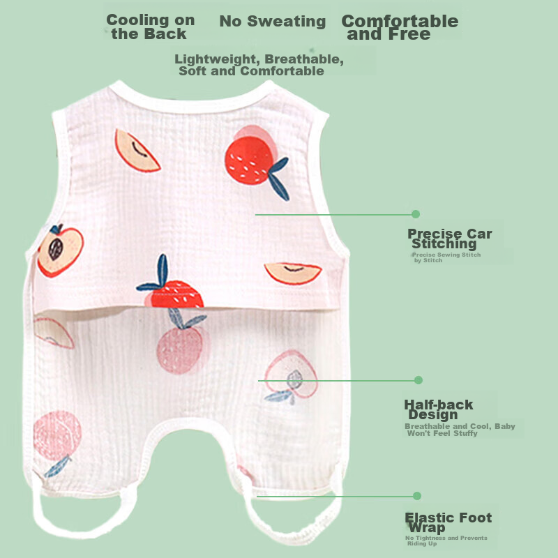 9i9 Pure Cotton Baby Belly Cover 2-Pack [Bear + Rabbit]