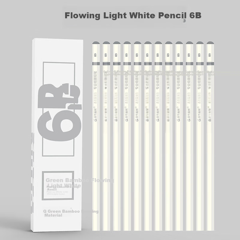CHINJOO Flowing Light 14B Charcoal Pencil Set