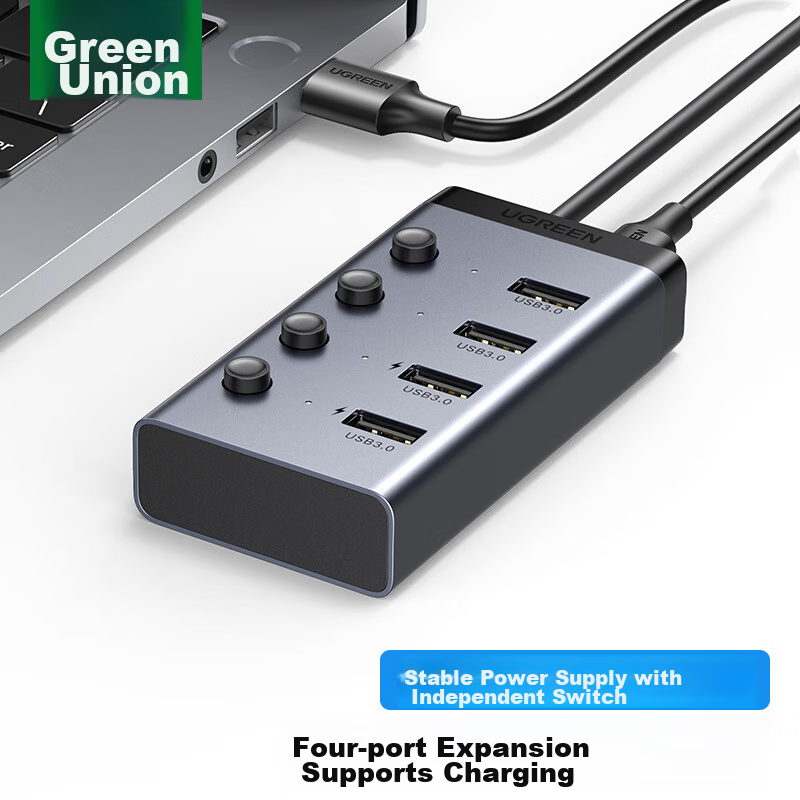 UGREEN USB 3.0 Hub with 4 Ports