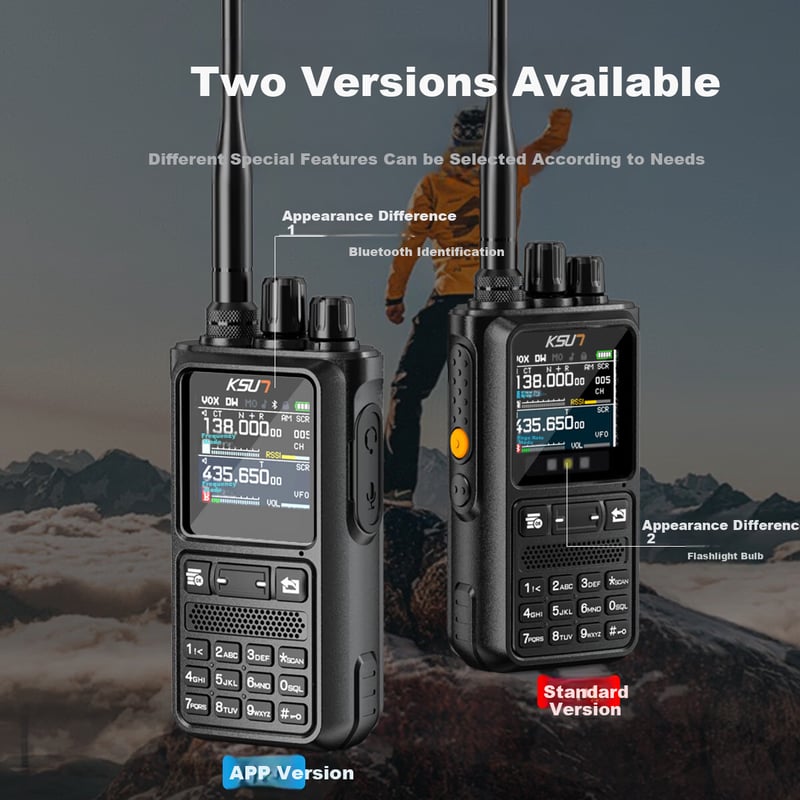 KSUN TFSI Analog Two-Way Radio