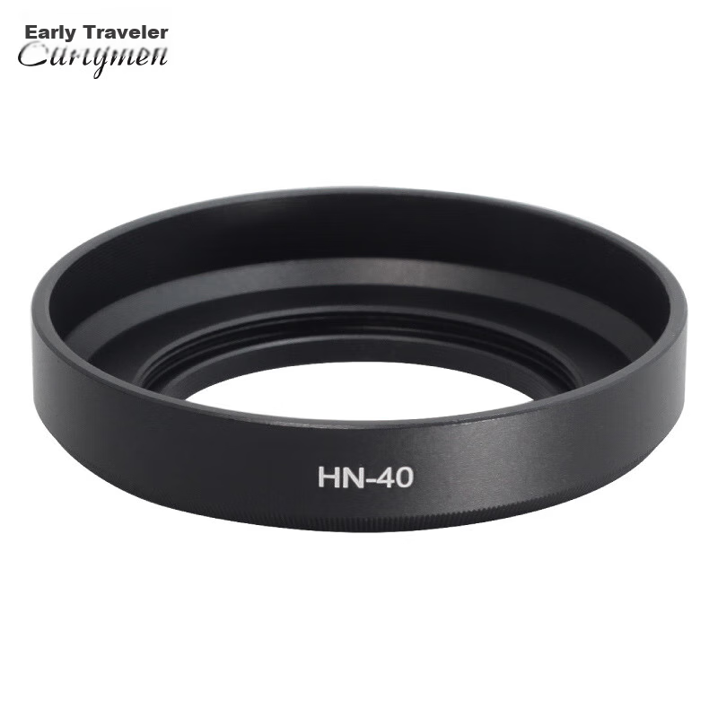 Earlymen HN-40 Lens Hood for Nikon Z 16-50mm - Aluminum Alloy, 46mm Filter Thread