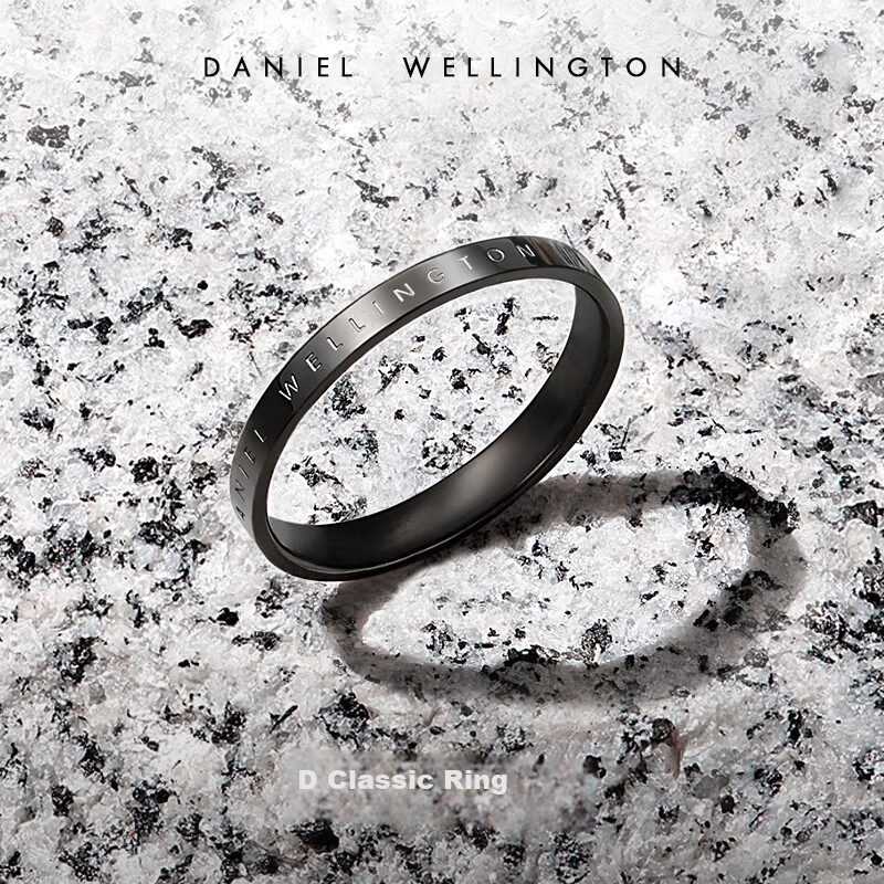 Daniel Wellington Classic Couple Ring Black