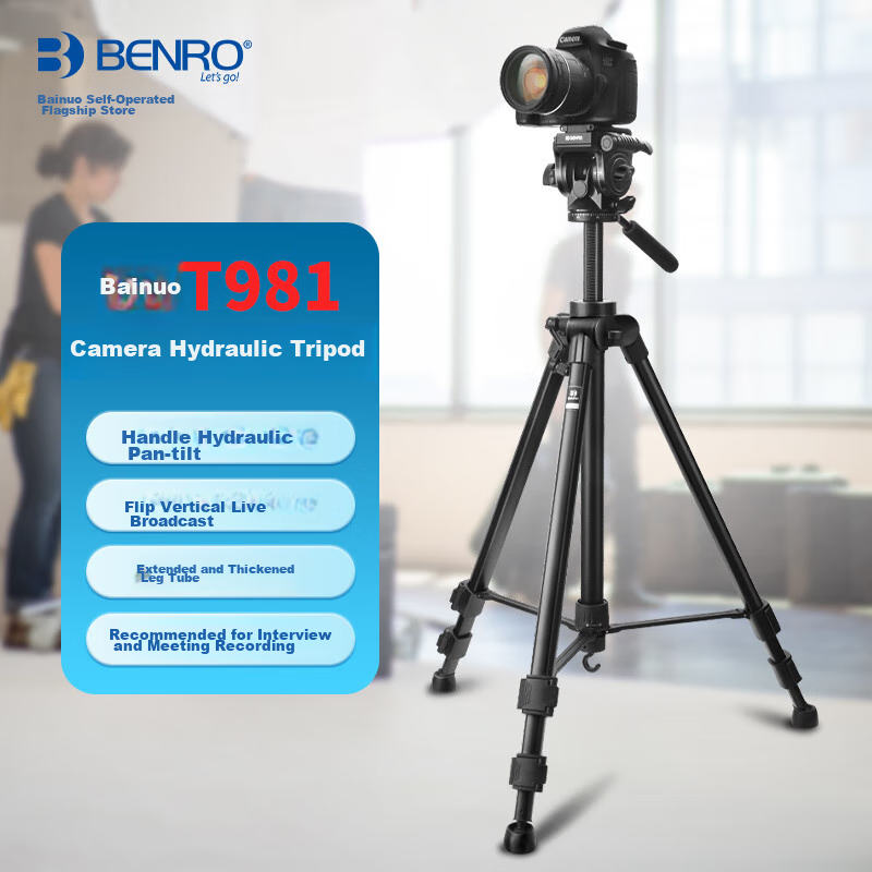 Benro T981 Mirrorless DSLR Grip with 3D Gimbal