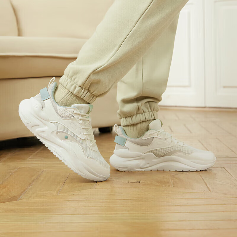 361° Men's Yunshu 3 Winter Retro Mesh Thick-Soled Dad Shoes