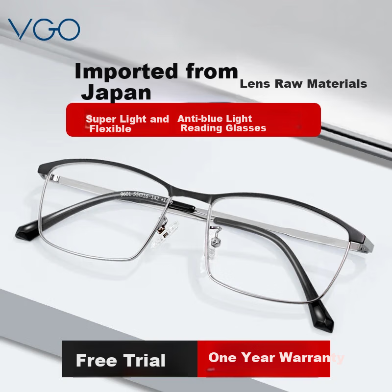 VGO Anti-Blue Light Reading Glasses 9601 +1.00