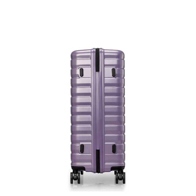 AmericanTourister 24-Inch Purple Business Suitcase with TSA Lock – Durable Travel Case