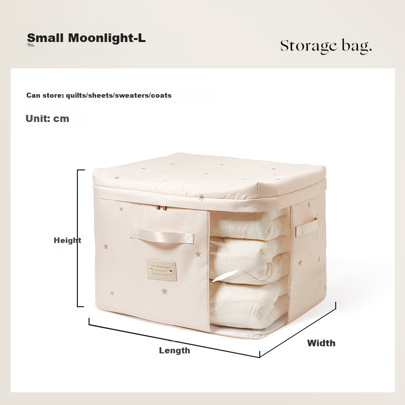 EACHY Quilt Storage Bag Large Capacity Waterproof Clothes Organizer