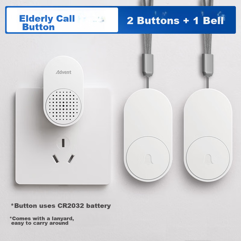 Advent MiniO G-313H Wireless Doorbell for Elderly