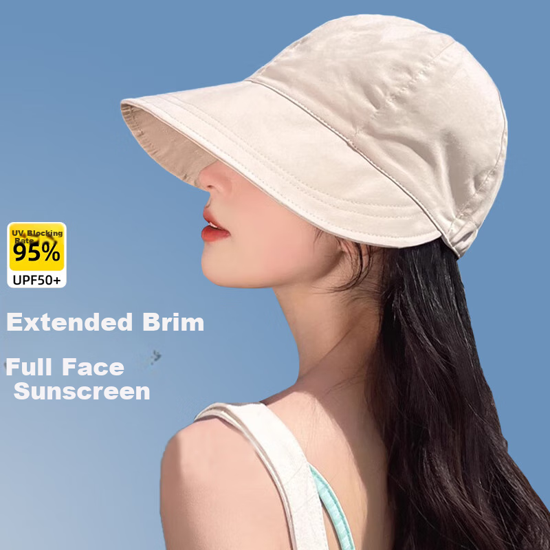 YUZHAOLIN UV Protection Fisherman Sun Hat with Mask Hook