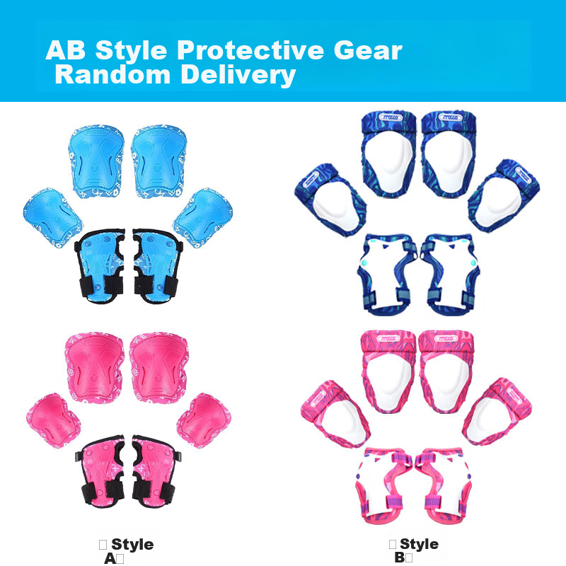 Migao S7 Blue Inline Skates for Kids with Adjustable Wheels & Full Protective Gear