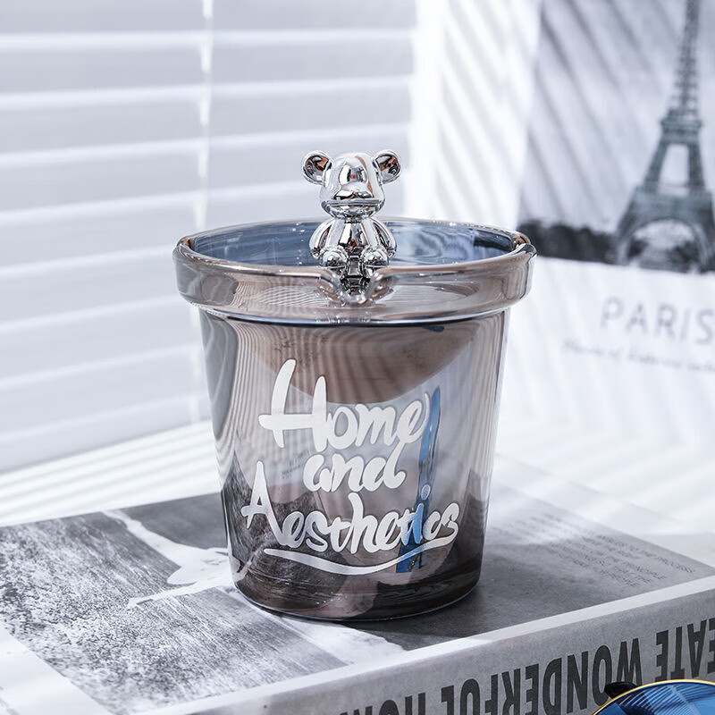 TaTanice Ashtray - Anti-Fly Windproof Decor