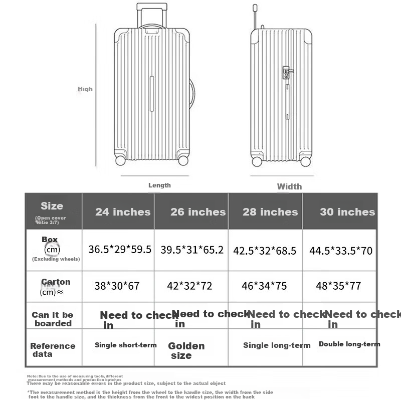 Paul Frank 30-Inch Large Capacity Travel Suitcase with Antibacterial Zippers & Quiet Spinner Wheels