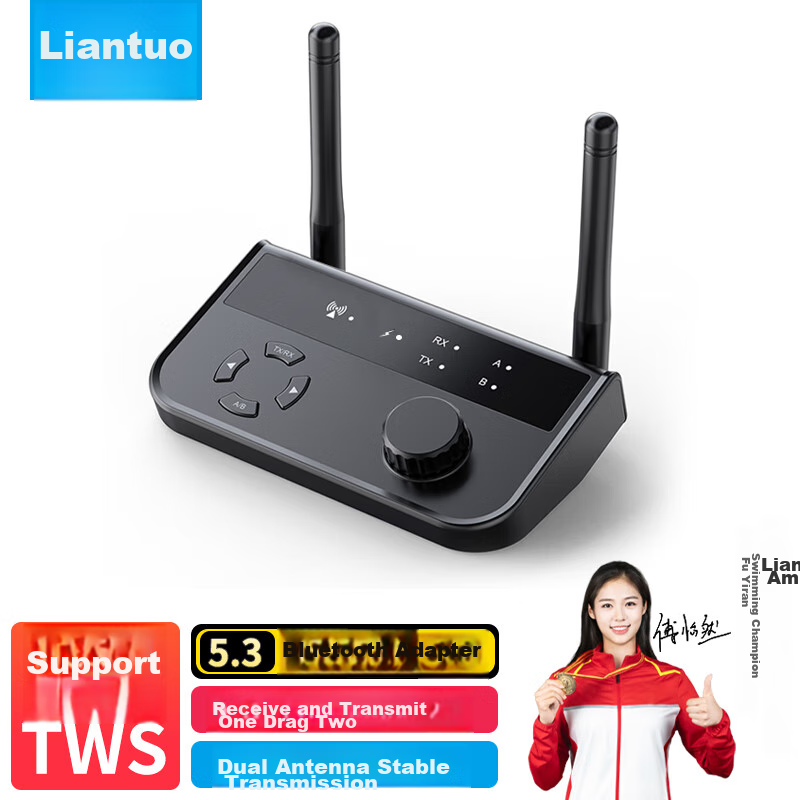 LinkStone Bluetooth 5.3 Dual-Mode Adapter for TV & Computer