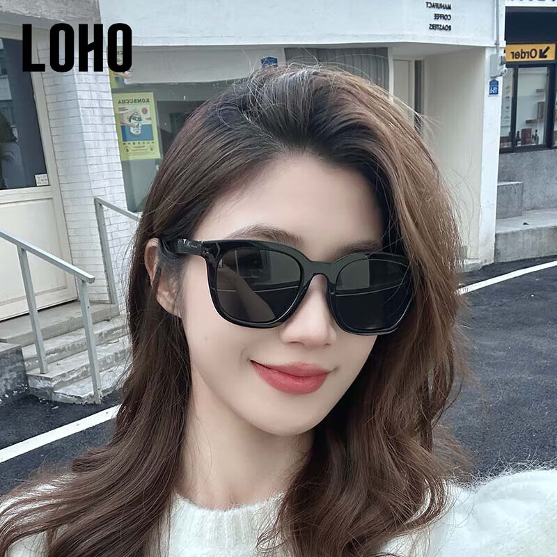LOHO 2025 Women's Slimming UV Protection Sunglasses - High-End Style with Polarized Lenses