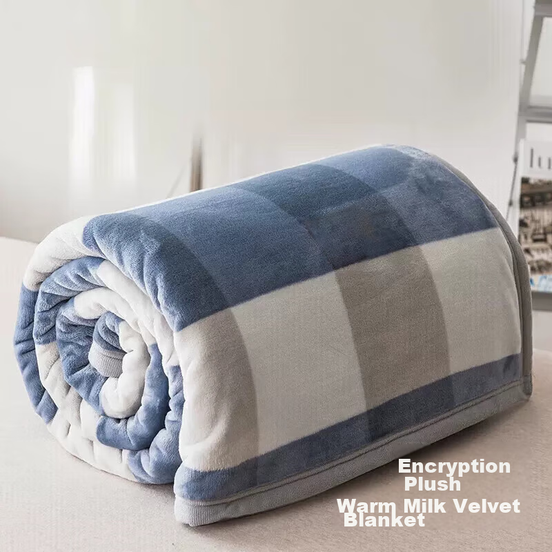 AVIVI Milk Velvet Summer Blanket - 150x200cm, Soft & Warm for All Seasons