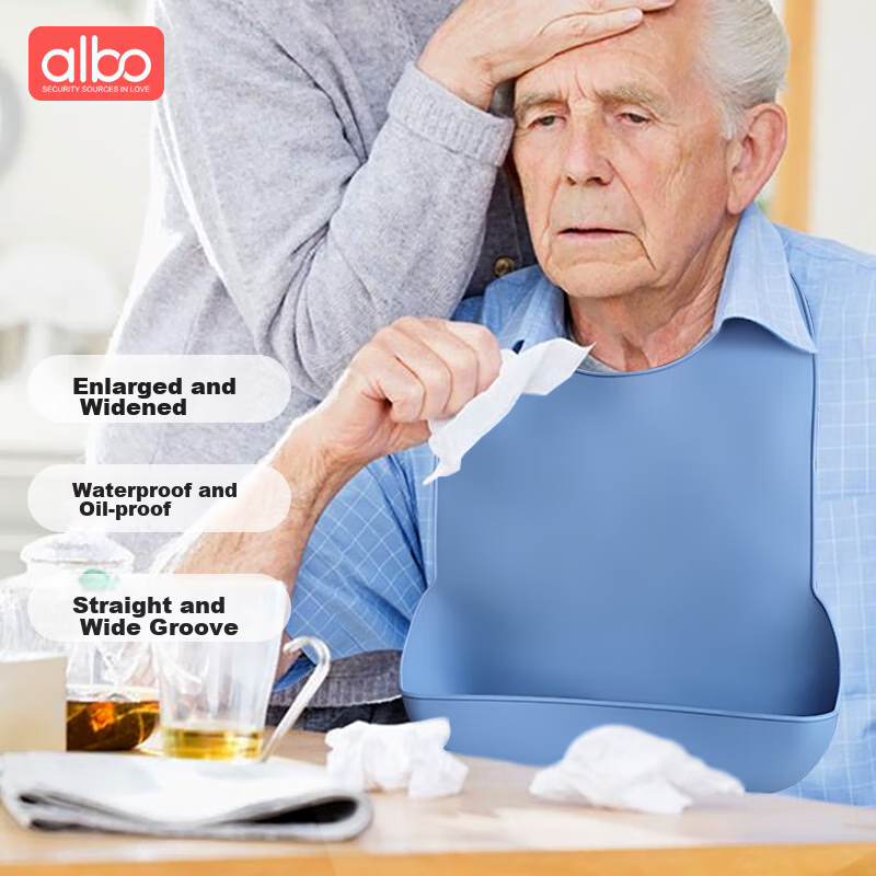 Albo Elderly Eating Bib for Seniors