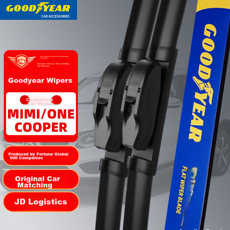 Goodyear BMW MINI Wiper Blades 18/19" for 2014-2023