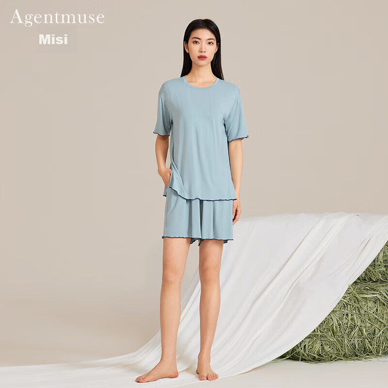 Agentmuse Women's Bare-Feel Sleepwear Set