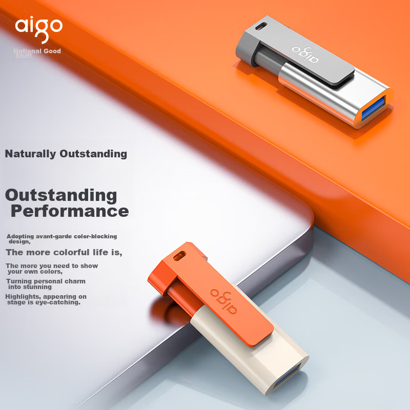Aigo 64GB USB3.2 High-Speed Flash Drive