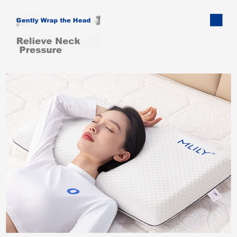 MLILY Memory Foam Pillow for Deep Sleep