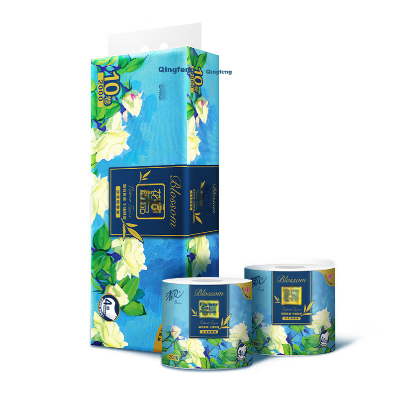 APP Li Yunrui's Choice 4-Ply Floral Essence Toilet Paper, 200g x 10 Rolls