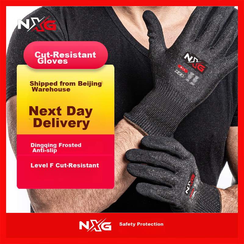 NXG X23 Cut-Resistant Gloves - Level 6 Anti-Puncture for Tactical & Industrial Use
