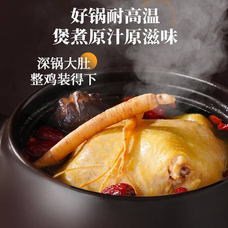 ASD Clay Pot for Soup and Stewing 3.5L