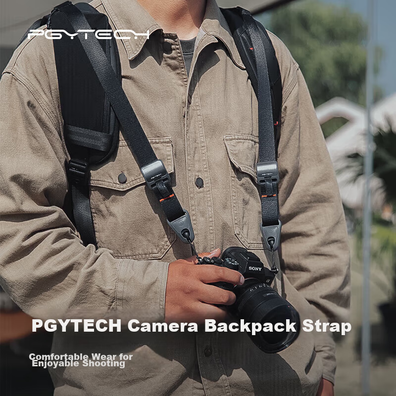PGYTECH Dandelion Camera Backpack Strap - Universal Quick-Release Shoulder Accessory for DSLR/Mirrorless