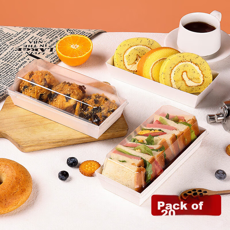 Baijie rectangular sandwich paper boxes