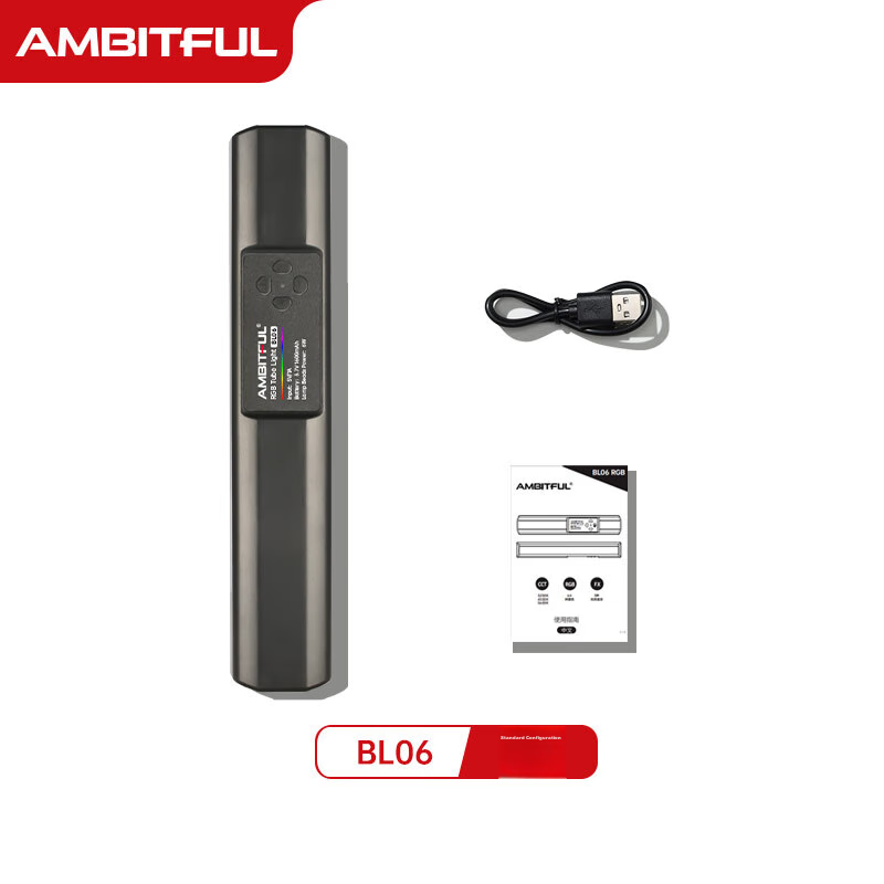 AMBITFUL RGB Portable Fill Light LED Stick for Photography & Streaming