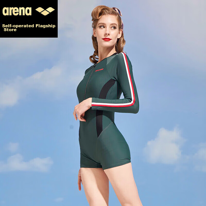 Arena Women's Long Sleeve One-Piece Swimsuit