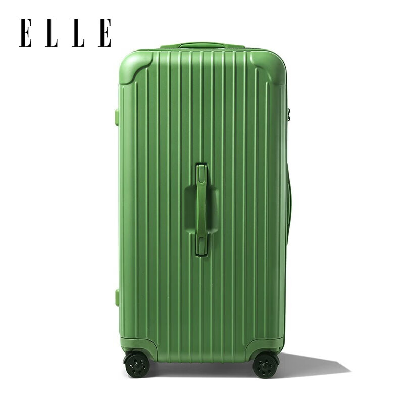 ELLE 29-Inch Avocado Green Sport Suitcase – Large Capacity Luggage with TSA Lock