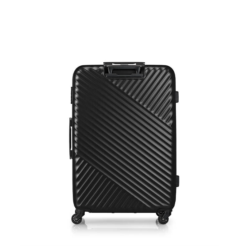 AmericanTourister 28-Inch Durable Anti-Collision Carbon Black Spinner Suitcase with TV7 Lock