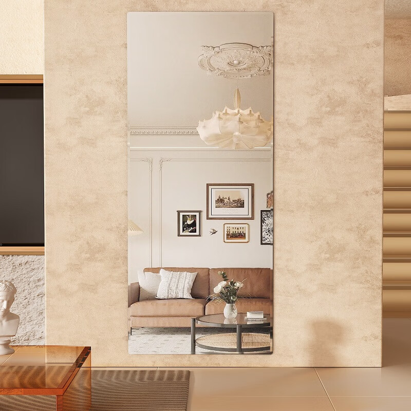 Anerya Full-Length Mirror - Explosion-Proof Wall Mount