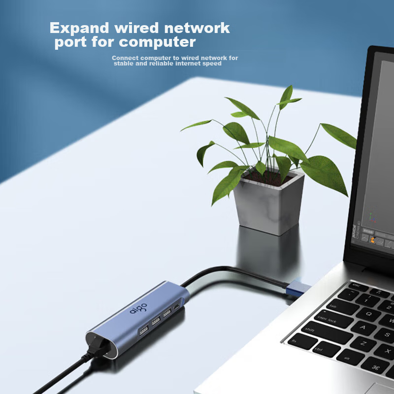 aigo Type-C to RJ45 Ethernet Adapter