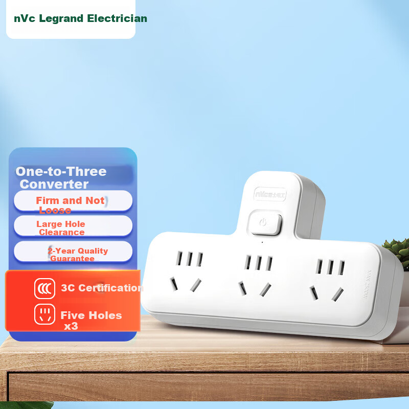 NVC 86-Type USB + Type-C Socket Adapter Plug