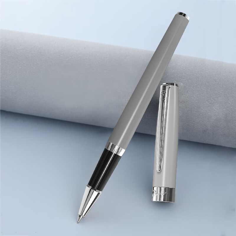 Pimio Morandi Gray Ballpoint Pen, 717 Series – Premium Signature Pen for Adults & Students