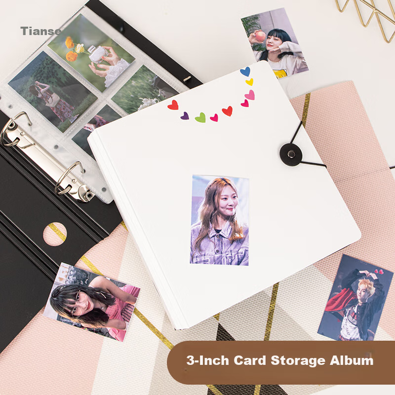 TIANSE 3-Inch Card Album - 100GB White