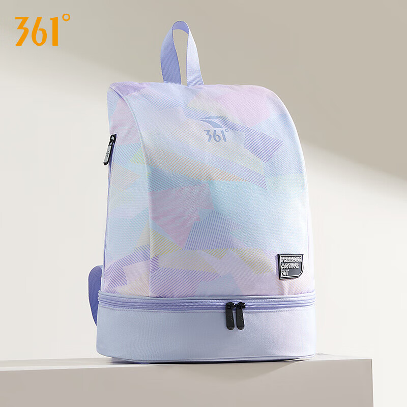 361° Women's Waterproof Fitness Backpack with Dry-Wet Separation - Taro Purple