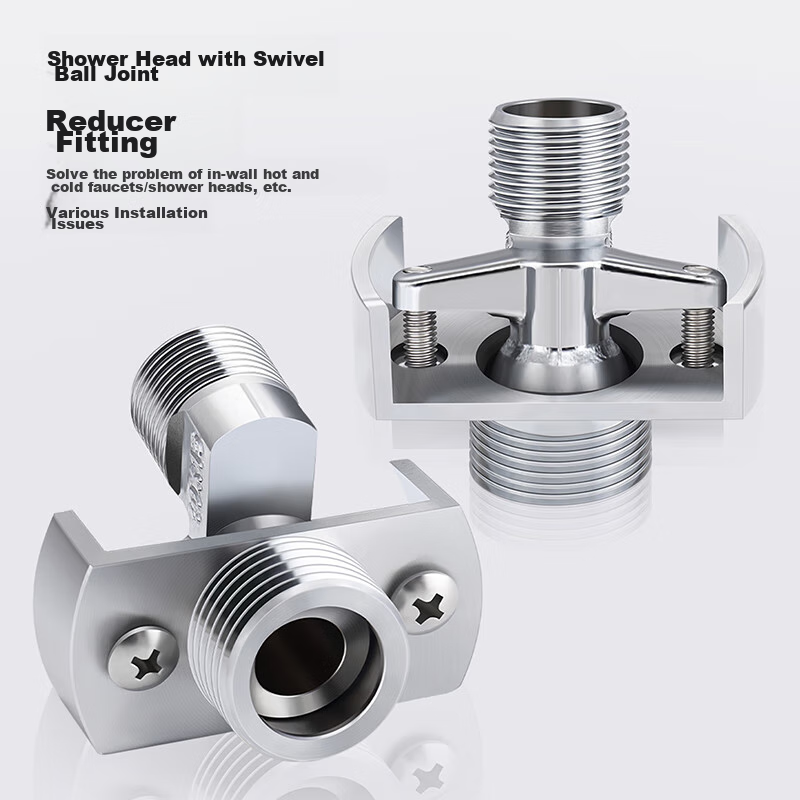 Larsd T1 Thickened Full Copper Double Threaded 1/2" Fitting