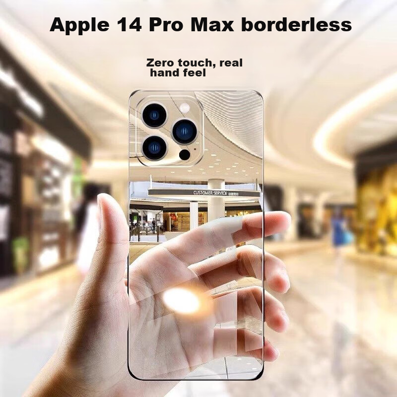 ZHIWEISHI Ultra-Thin iPhone 17 Case with Borderless Clear Design