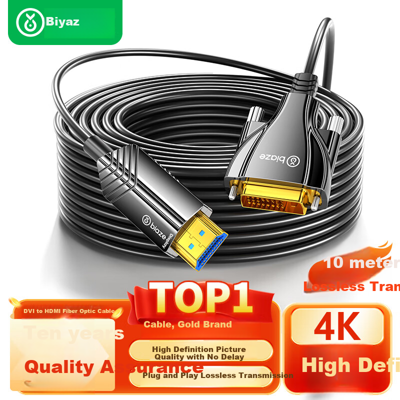 BIAZE HDMI 2.1 8K60Hz Fiber Optic Cable