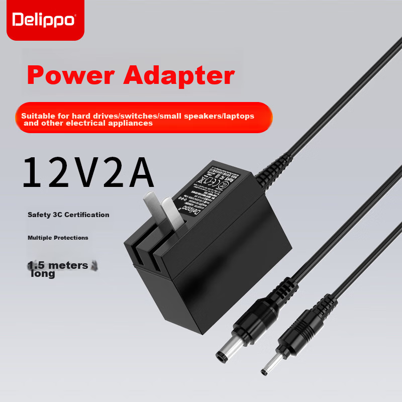 Delippo 12V2A Laptop Charger for Panzhi MaxBook P1, Intel N3450, Zhongbai 3S, Aier You Q15A Q14S