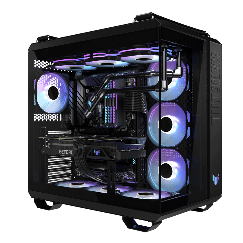 ASUS TUF GAMING GT502 Borderless Full View Gaming Case