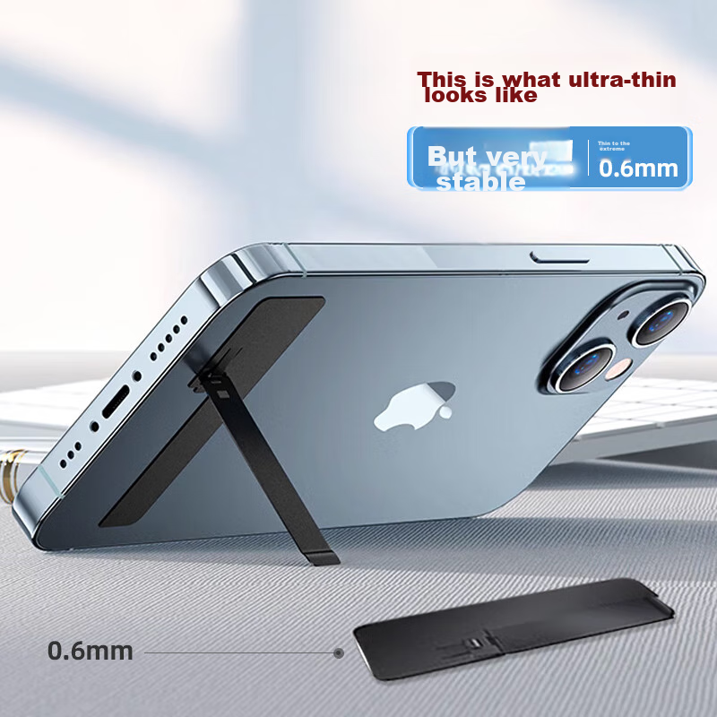 Dipuer Phone Stand, Desktop Invisible Back Sticker Support Bracket