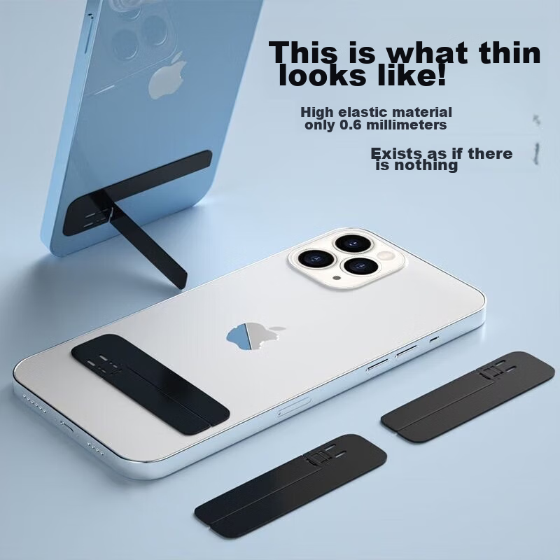 Dipuer Phone Stand, Desktop Invisible Back Sticker Support Bracket