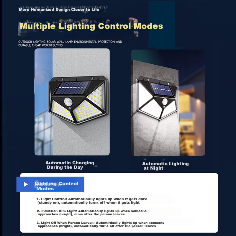 Datouren Solar Yard Light with Motion Sensor