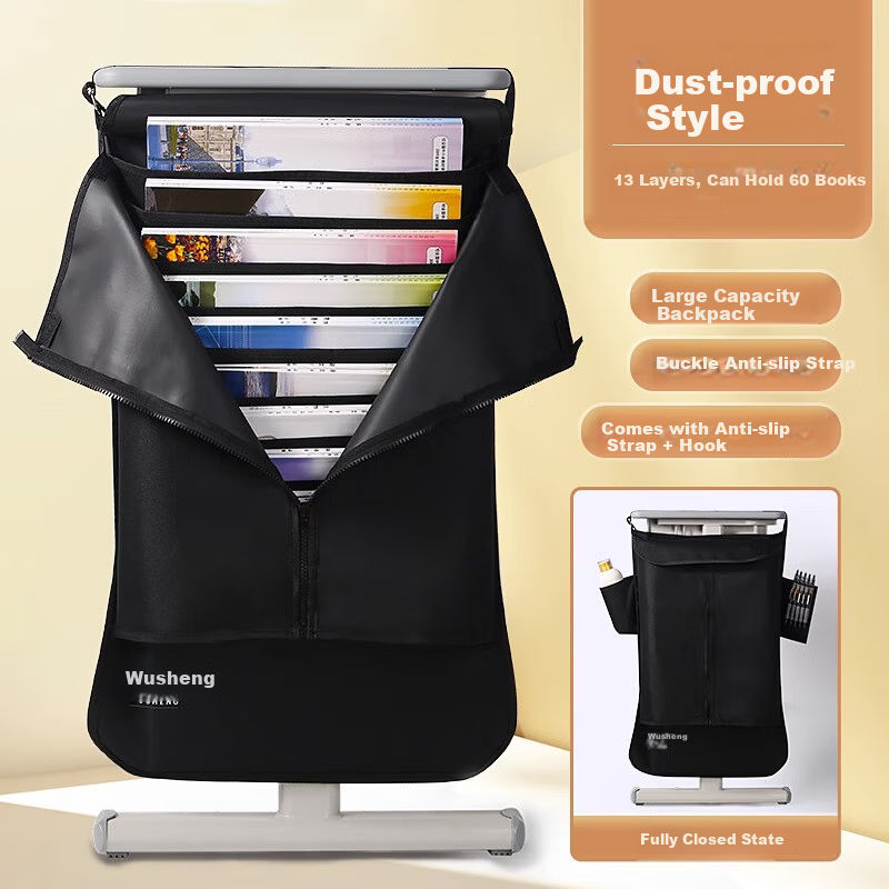 Wusheng Hanging Book Bag for High School and Middle School