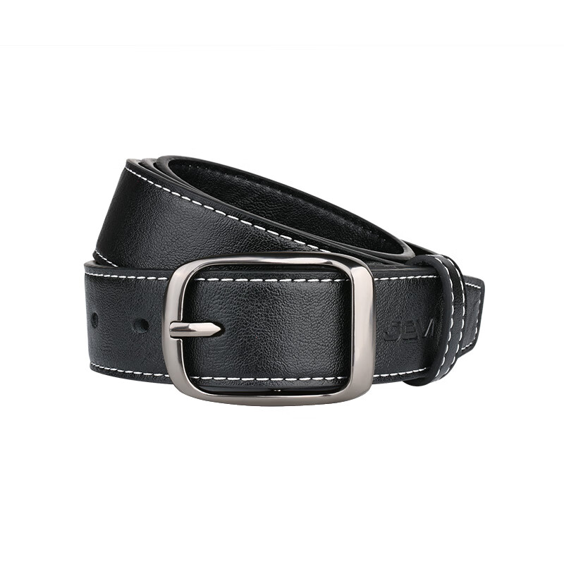 JEVI Men's Denim Style Belt with Pin Buckle