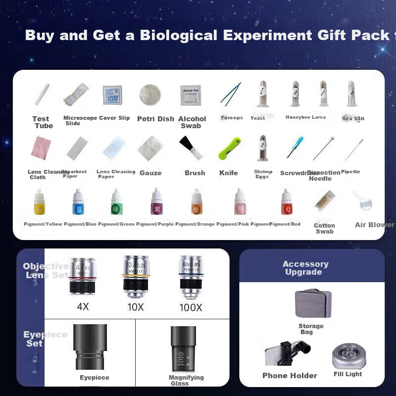Mengduofu Kids Smart Microscope Learning Toy